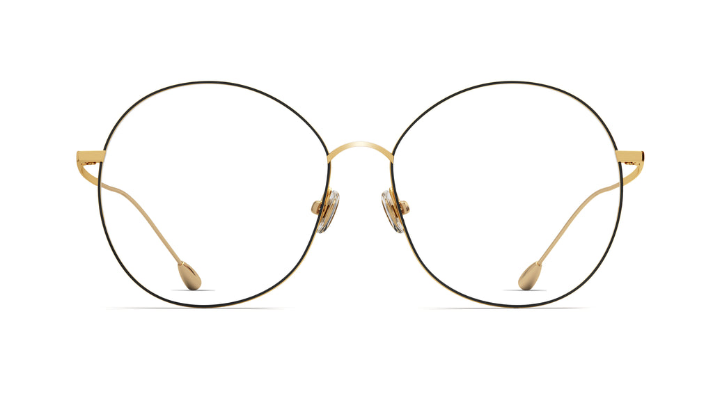 Gold with Black Rim